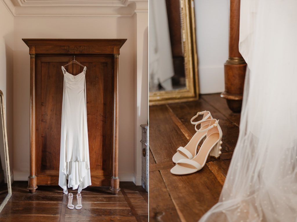 A backyard Wedding at Chateau de Redon y French wedding photographer Jade Sequeval