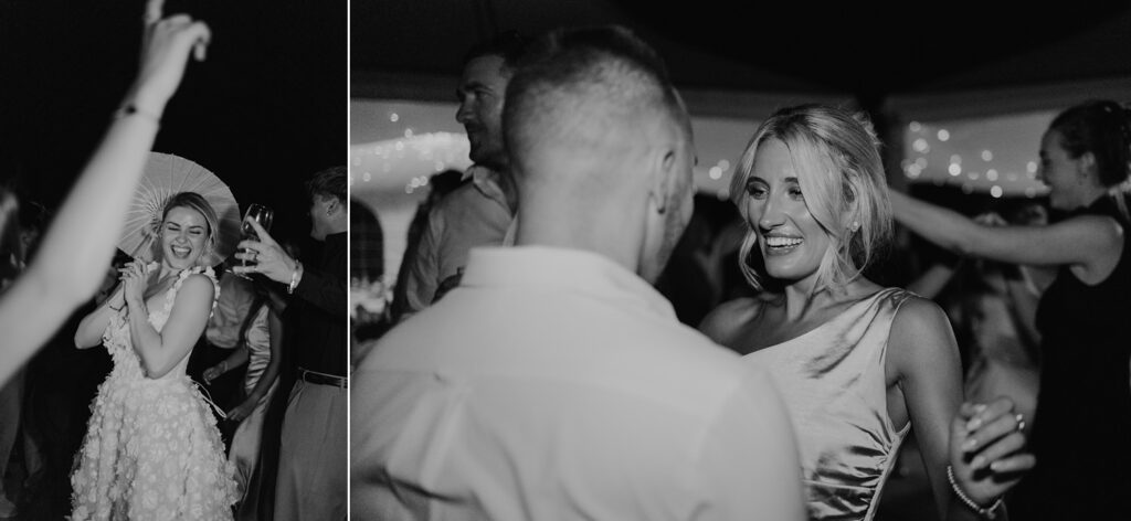 Dancefloor at Domaine d'Essendieras by Jade Sequeval French Photographer