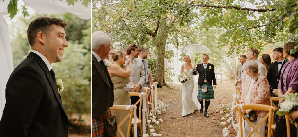 Scottish wedding at Chateau Réal in Médoc by Jade Sequeval wedding Photographer in Bordeaux