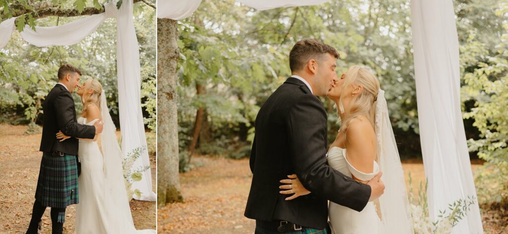 Say I do at Chateau Réal - photo by Jade Sequeval wedding Photographer in Bordeaux