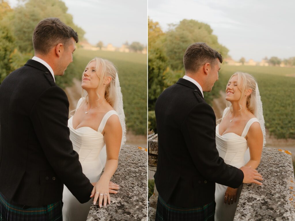 Overview at Chateau Réal by Jade Sequeval wedding Photographer in Bordeaux